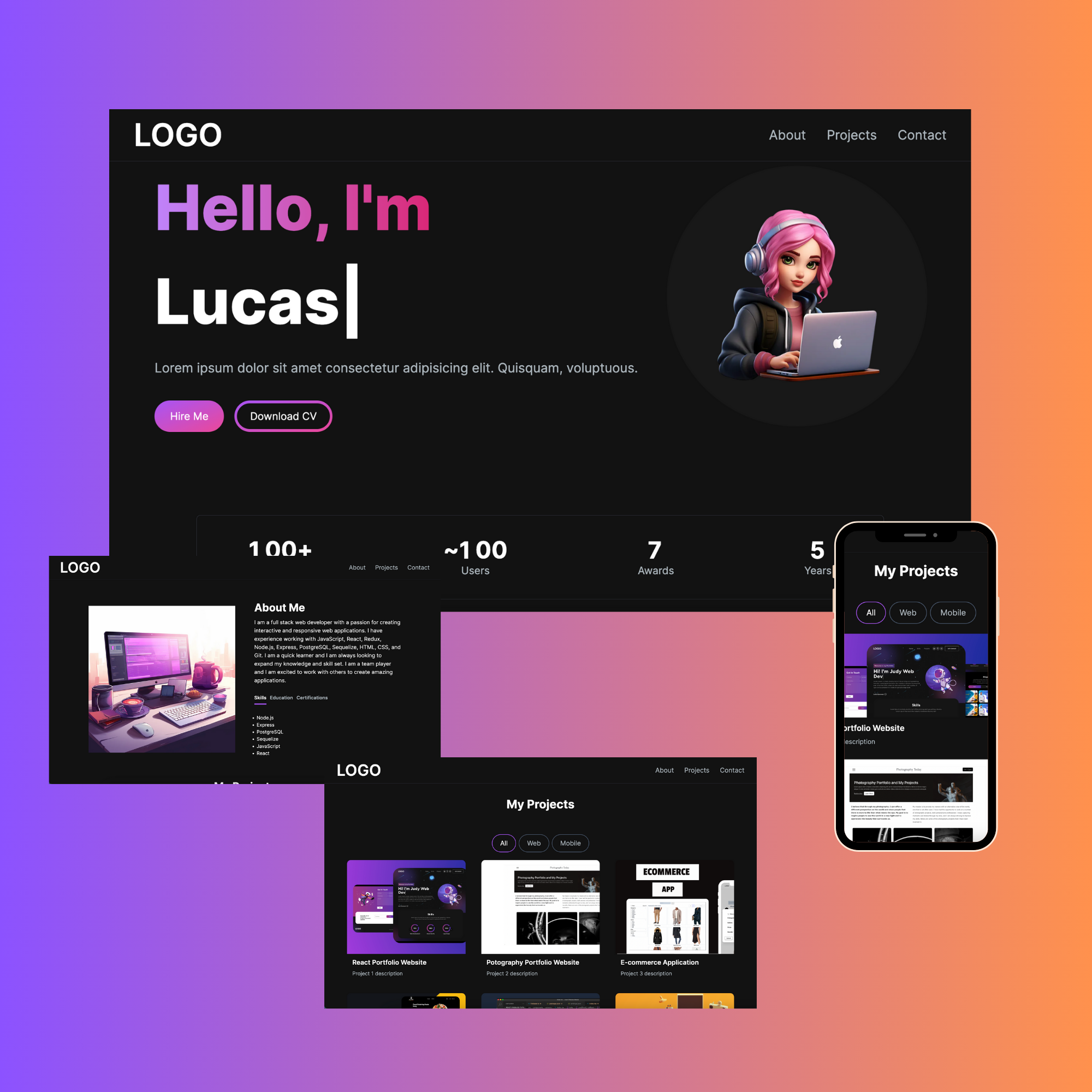 portfolio website